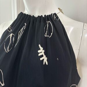 Vintage Y2K Studio Jax Metal Choker Halter Top